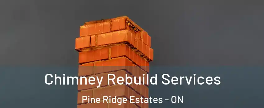  Chimney Rebuild Services Pine Ridge Estates - ON