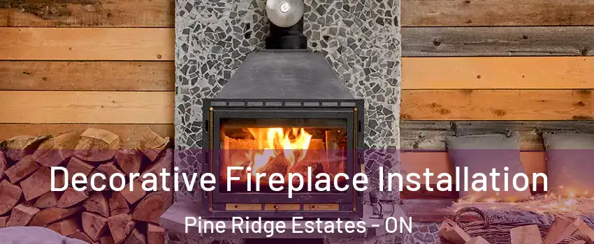  Decorative Fireplace Installation Pine Ridge Estates - ON