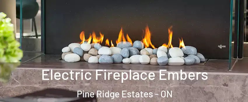  Electric Fireplace Embers Pine Ridge Estates - ON