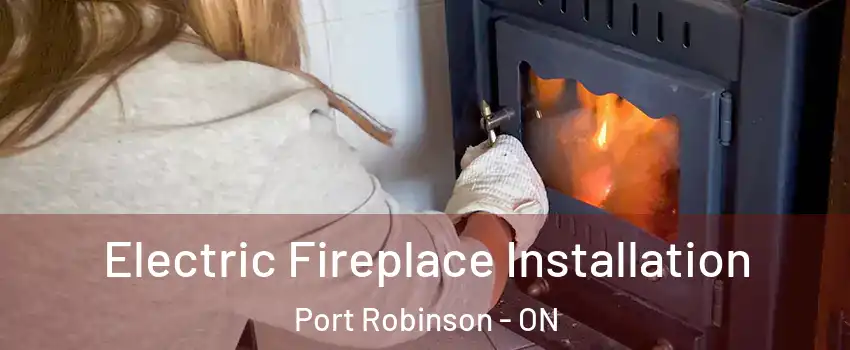  Electric Fireplace Installation Port Robinson - ON