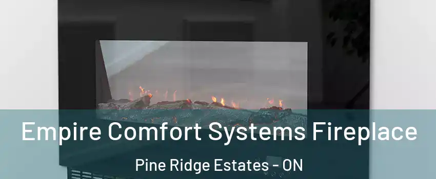  Empire Comfort Systems Fireplace Pine Ridge Estates - ON