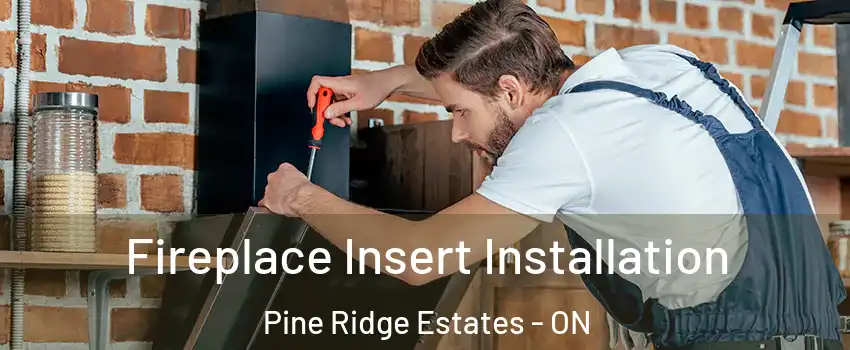  Fireplace Insert Installation Pine Ridge Estates - ON
