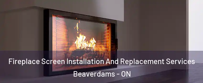  Fireplace Screen Installation And Replacement Services Beaverdams - ON