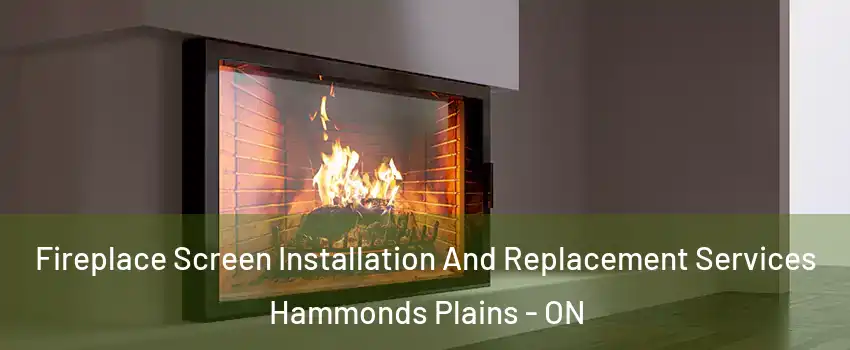  Fireplace Screen Installation And Replacement Services Hammonds Plains - ON
