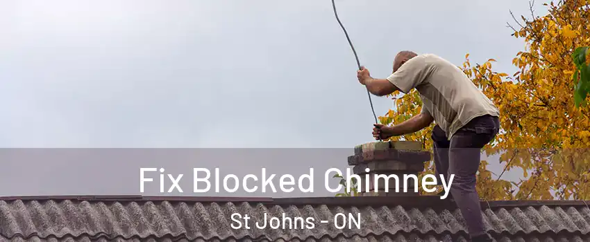  Fix Blocked Chimney St Johns - ON