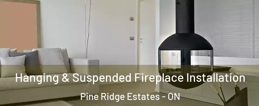  Hanging & Suspended Fireplace Installation Pine Ridge Estates - ON