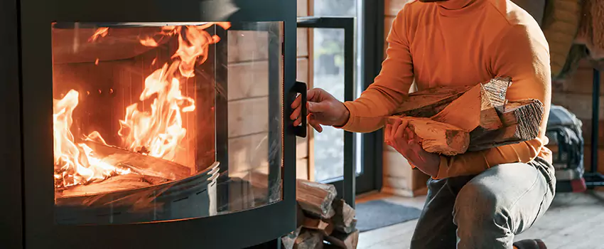 Residential Fireplace Ceramic Glass Installation in Thorold, ON