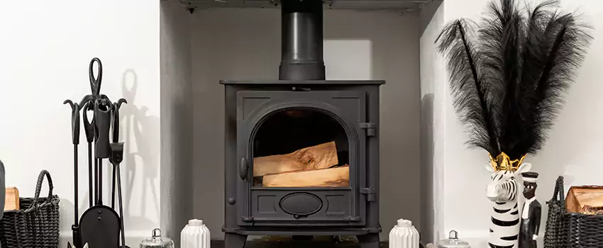 Thelin Hearth Products Providence Pellet Insert Fireplace Installation in Thorold, ON