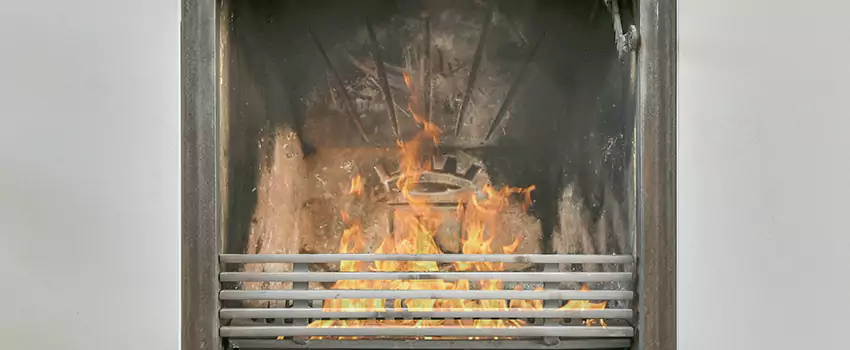 Travis Industries Linear Gas Fireplace Installation in Thorold, Ontario