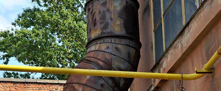 Lightning Protection Installation System for Industrial Chimneys in Thorold, Ontario