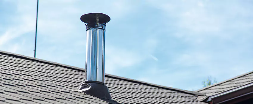 Outdoor Metal Chimney Installation in Thorold, Ontario