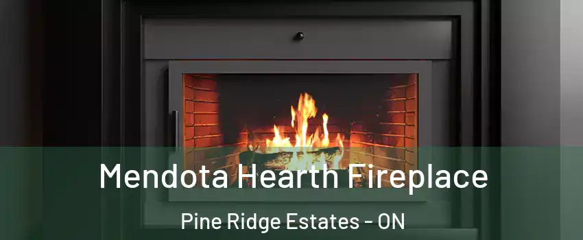  Mendota Hearth Fireplace Pine Ridge Estates - ON
