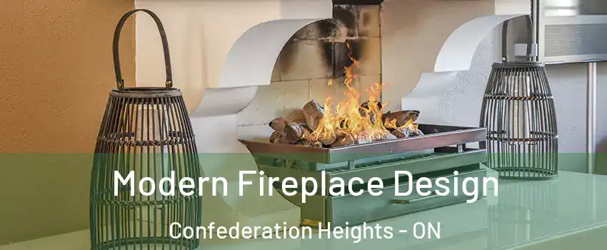  Modern Fireplace Design Confederation Heights - ON