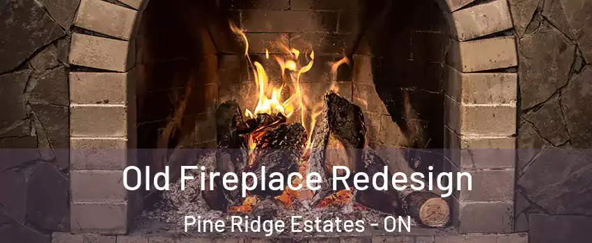  Old Fireplace Redesign Pine Ridge Estates - ON